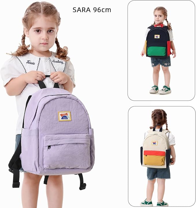 willikiva Kids Backpack for School Boys Girls Teens Toddler Backpack Waterproof Kindergarten Preschool Elementary Bookbag Children Travel Bag(Bean Grey Green,Small)