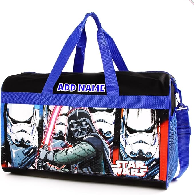 Personalized Licensed Kids Duffel Bag - SW Darth Vader