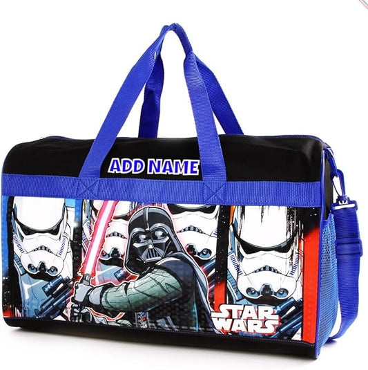 Personalized Licensed Kids Duffel Bag - SW Darth Vader