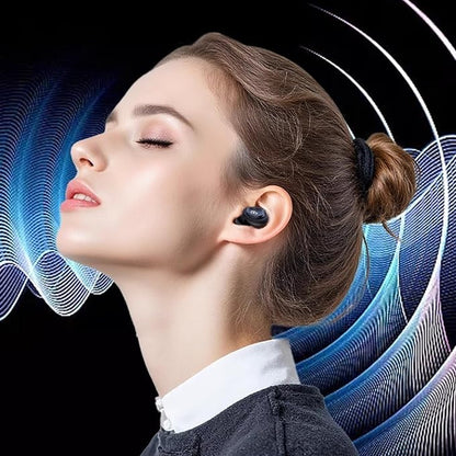 50dB Noise Cancelling Ear Plugs for Sleeping - Reusable High-Fidelity Earplugs for Snoring, Concerts, Travel, Side Sleepers, Silicone Ear Plugs with 4 Comfort Tips