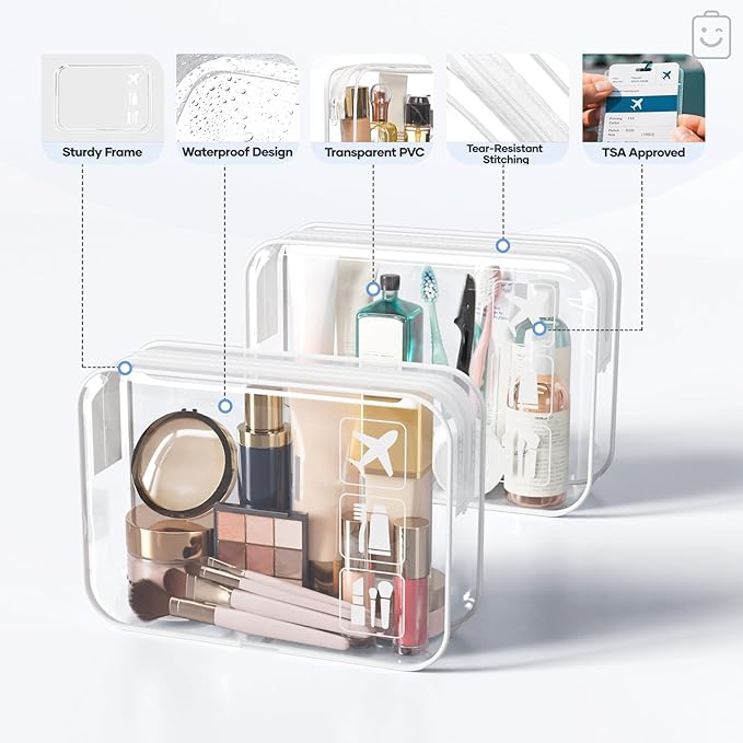 Veken 11 Set Compression Packing Cubes for Travel Essentials,Compressible Expandable Large Luggage Suitcase Organizer Bags for Clothing,Durable Space Saver Storage Bags with Toiletry Bags(White)