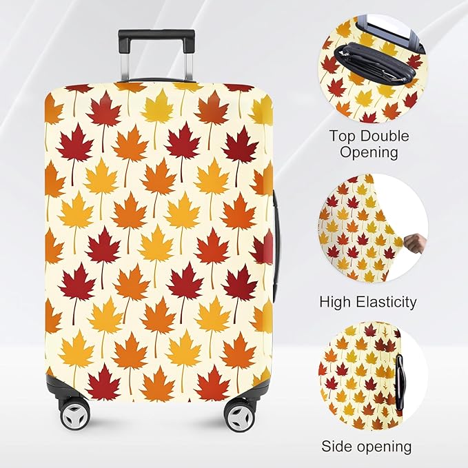 ANNA QUEEN Travel Luggage Cover Suitcase Protector Suitcase Cover Anti-Scratch,Stretchable Bag Cover Washable Durable Polyester