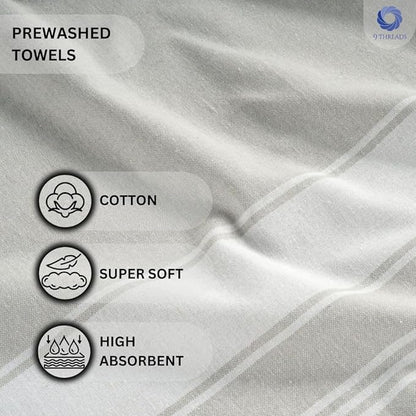 Cotton Turkish Beach Towel Towels Oversized 36"x72" Pool Absorbent Extra Large Quick Dry Sand Travel Towel (Mix, 6 Pack)