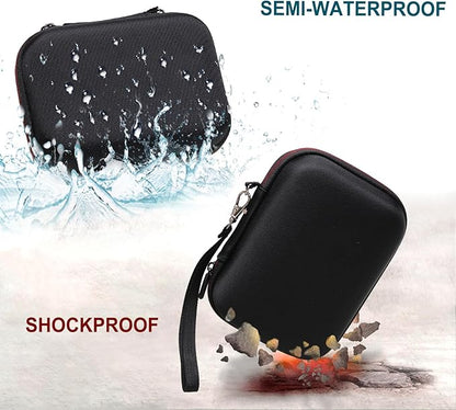 LTGEM Electric Shaver Case Compatible with FlexSeries Electric Head Hair Shaver, Bald Head Waterproof Razor Cases-Travel Protective Carrying Storage Bag (Only Case)