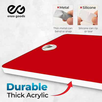 USA Initial Luggage Tag | 10 Pack | Personalized Luggage Tags for Suitcases | Choose Monogram Letter | Custom Fonts & Colors | Choose Tag Color