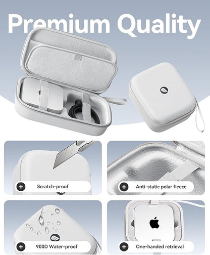 ORICO Protective Carrying Case for Apple 2024 Mac mini M4, M4 Pro, Portable Hard Shell Travel Storage Bag, Nylon Braided, Water Resistant (M)