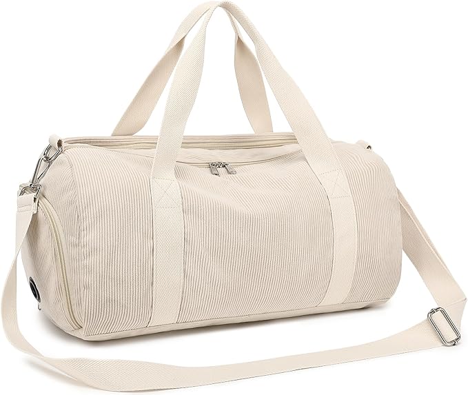 BLUBOON Duffle Bag Girls Kids Cute Gym Bag with Shoes Compartment & Wet Separation Waterproof Sports Overnight Travel Bag