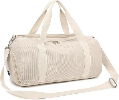 BLUBOON Duffle Bag Girls Kids Cute Gym Bag with Shoes Compartment & Wet Separation Waterproof Sports Overnight Travel Bag