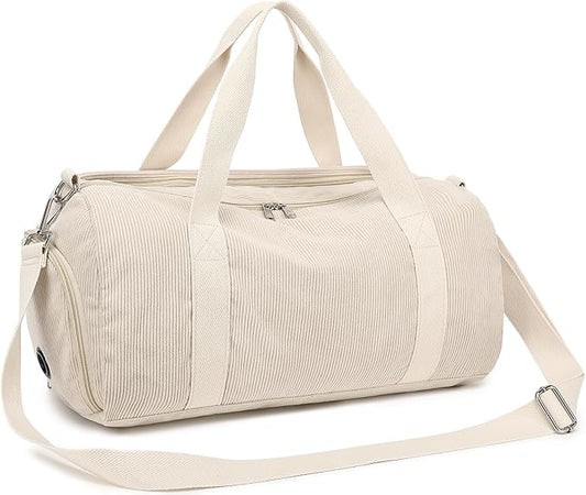 BLUBOON Duffle Bag Girls Kids Cute Gym Bag with Shoes Compartment & Wet Separation Waterproof Sports Overnight Travel Bag