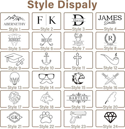 2025 Personalized Custom Christmas Gifts for Men, Large Hanging Toiletry Bag Leather Shaving Toiletries Bags for Him, Waterproof Travel Bag, Gift for Anniversary, Dad, Grandpa, Husband, Lover