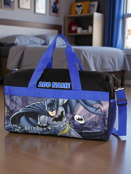 Personalized Licensed Kids Duffel Bag - BATMAN