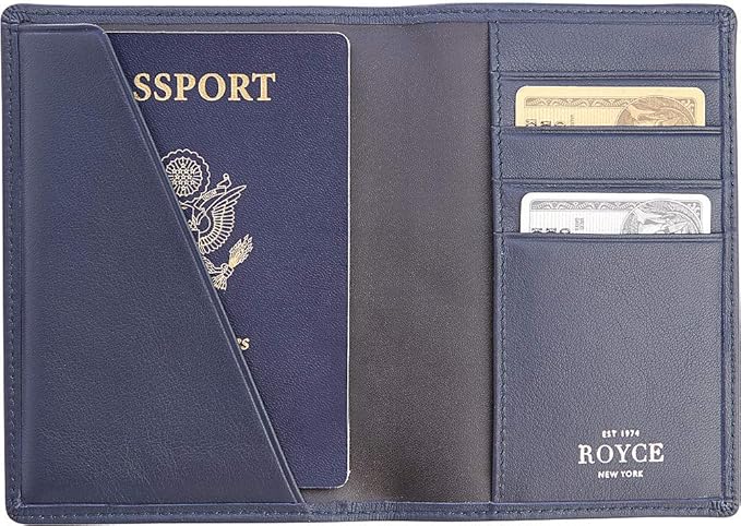 Royce Leather RFID Blocking Passport
