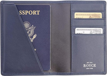 Royce Leather RFID Blocking Passport