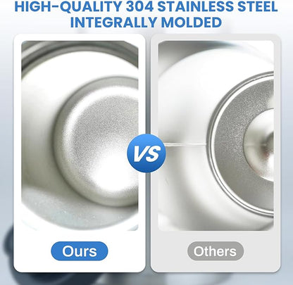 1 Gallon Water Jug Bottle Insulated with Straw, 128oz Stainless Steel Water Bottle Jug Wide Mouth Double Vacuum Dishwasher Safe BPA Free for Hot & Cold Drinks Charcoal Gray