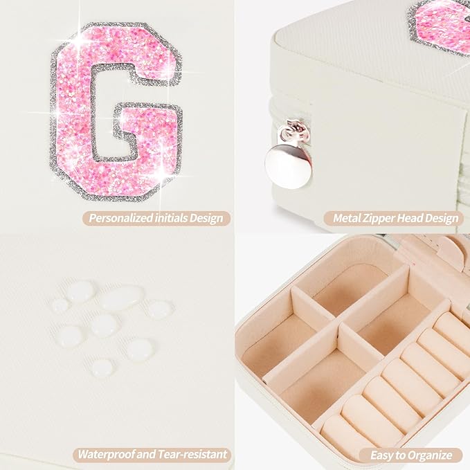 Graduation Gifts for Women Teen Her,Fashion Jewelry Case Cute Trendy Stuff Graduation Essentials Accessories | Cream,G