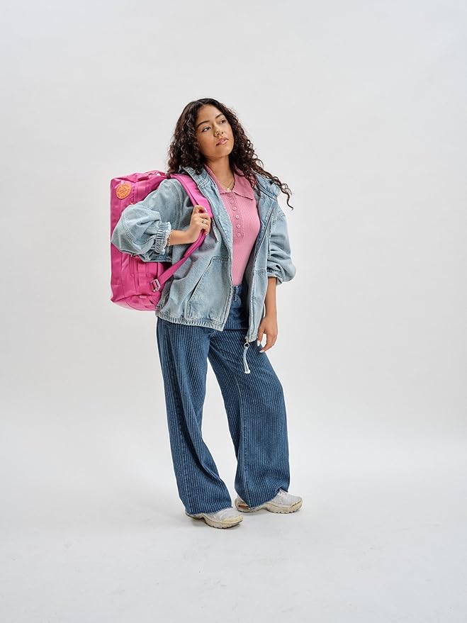 Baboon to the Moon Go-Bag Mini 32L – Detachable Straps, Small Duffle Bag for Travel, Gym Bag for Women, Mens Travel Bag, Duffel Bags for Traveling, Travel Duffel Bags for Women (Raspberry Fizz)