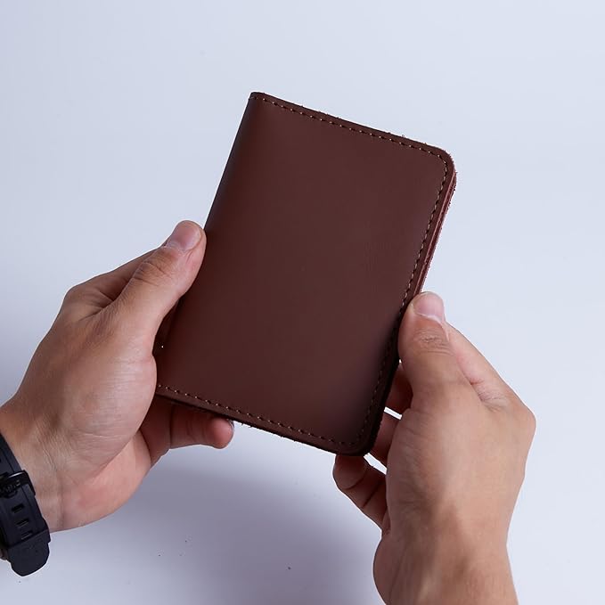 INCARNE US Leather Passport Holder for Travel - Passport Case - Passport Wallet for Men - Passport Cover for Women Sleeve Protector - Travel Essentials Vacation Luggage Travel Gifts - Classic Brown