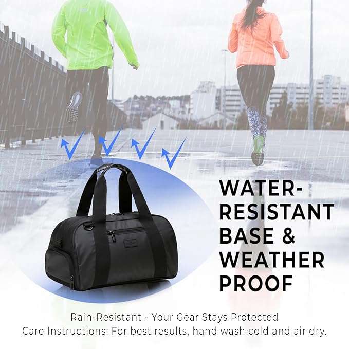 Vooray Burner Gym Duffel Bag, Gym Bag for Women and Men with Shoe Compartment, Weekender, Overnight & Travel Duffel for Sports and Workout