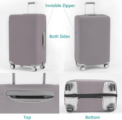 Travelkin Luggage Covers For Suitcase Tsa Approved,Suitcase Cover Protector Fit 18-32 Inch Luggage