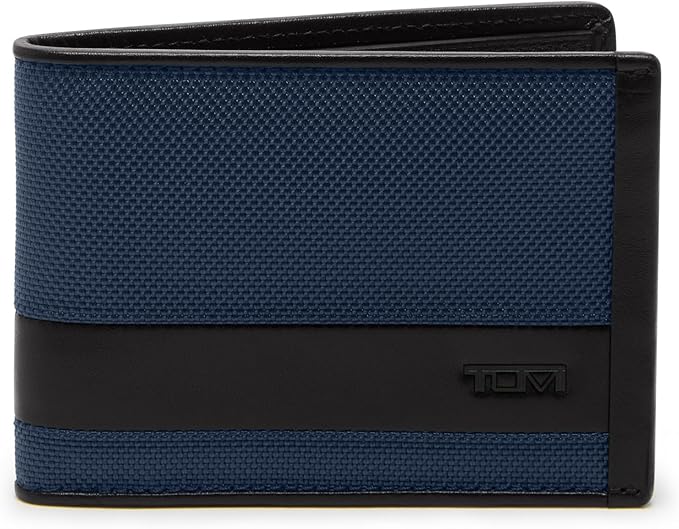 TUMI - Nassau Double Billfold Wallet - Men's Premium Leather Card Holder - RFID Protection