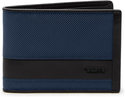 TUMI - Nassau Double Billfold Wallet - Men's Premium Leather Card Holder - RFID Protection