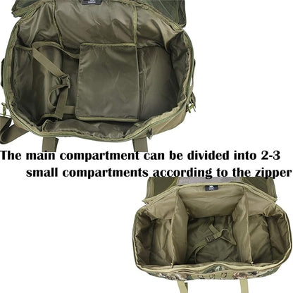 Greencity Travel Duffel Bag for Weekend Overnight Bag Waterproof Small Large for Men Women 30L 45L 85L Green
