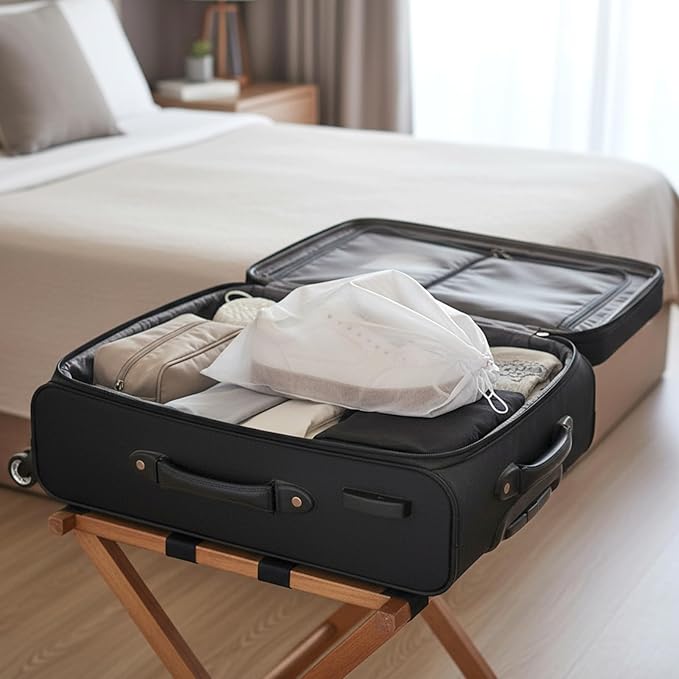 100Pcs Purse Dust Bags for Storage Drawstring Purse Covers Storage Bags for Dust and Storages 11in X 15in Breathable Non-woven Fabric Storages Pouch String Bag Travel Shoe Bag Handbag Covers