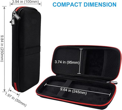 Hard Travel Case Fit for RAVPower 26800/20100/20000mAh, Anker Power Core 26800mAh/PowerCore +26800mAh, Dulla M50000 Power Bank 12000mAh, ROMOSS 30000mAh, Lab599 Tx500 Radio by SKYNEW (Large Black)