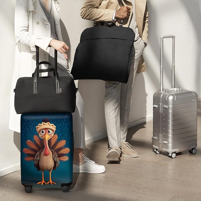 ANNA QUEEN Travel Luggage Cover Suitcase Protector Suitcase Cover Anti-Scratch,Stretchable Luggage Travel Bag Cover Washable