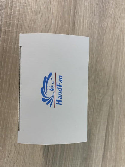 HandFan 5200mAh Handheld Fan Rechargeable, 20H Runtime Hand Fan, 3 Speeds Strong Airflow, Personal 180° Foldable Portable Fans for Travel/Summer/Concerts/Lash/Commute, Gifts for Women (Cherry Pink)