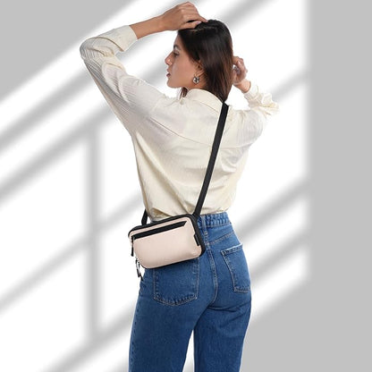 Electronics Organizer Tech Travel Pouch – Waterproof Nylon Diamond Quilted & 900D Travel Case Cable Bag for Cords Chargers