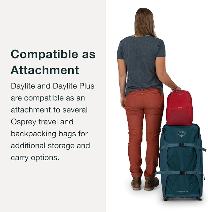Osprey Daylite Plus Commuter Backpack - Lightweight, Everyday Pack with Laptop Sleeve and Water Bottle Pockets - Ideal for Work, School, and Travel with Versatile Storage, Soundwave Grey/Latte Brown