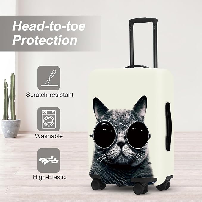 Luggage Cover, Washable Suitcase Cover, Suitcase Protector Anti-scratch Bag cover