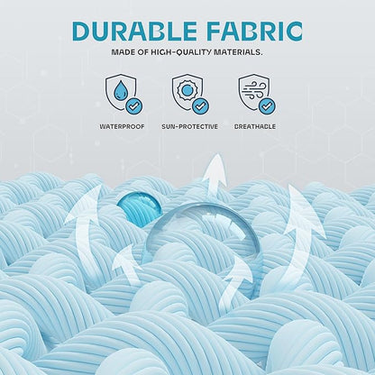 Travel Garment Bag with Zipper Pocket, Suit Bag for Suits, Dresses, Coats