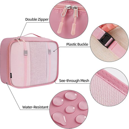 BAGAIL 6 Set/8 Set/10 Set Packing Cubes Various Sizes Packing Organizer for Travel Accessories Luggage Carry On Suitcase