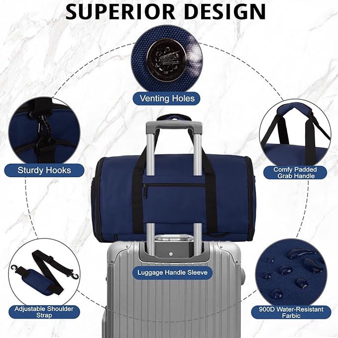 3-in-1 Tactical Garment Bag For Men,55L Large Capacity Convertible Suit Bag,Garment Bags For Hanging Clothes With Shoes Compartment, Multi-Functional Suit Bag For Travel Business