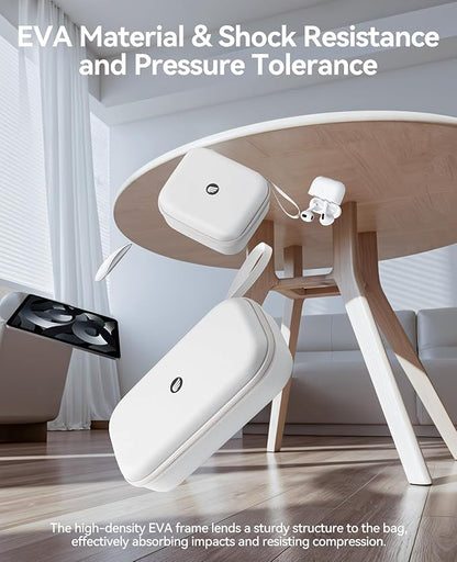 ORICO Protective Carrying Case for Apple 2024 Mac mini M4/M4 Pro, Portable Hard Shell Travel Storage Bag, Nylon Braided, Water Resistant Compatible with Magic Keyboard/Mouse/Trackpad/Charger (L)