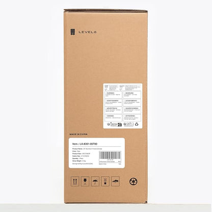 LEVEL8 Carry On Luggage Airline Approved Zipperless with Aluminum Frame, Hard Case Luggage with Spinner Wheels, Metal Travel Suitcase with Double Tsa Locks, 20 Inch, Blue