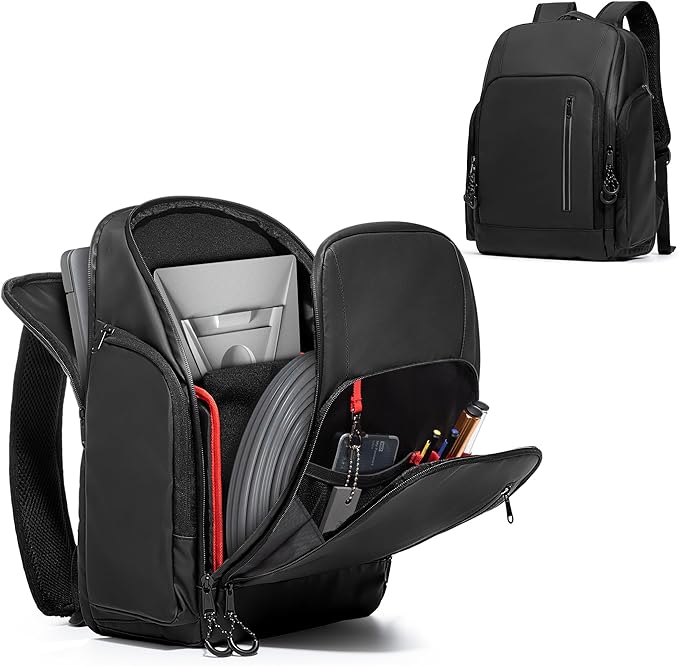 Trunab Travel backpack Compatible with Starlink Mini with Adjustable Padded, Portable Storage Bag with 15.6” Laptop Compartment and Accessories