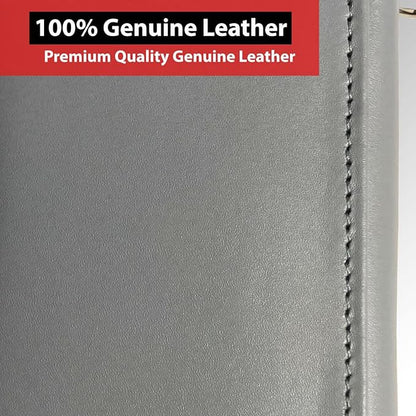 IBRO VINTAGE Motorcycle Chain Wallet for Men – Premium Cowhide Leather, RFID Tri-Fold Biker Wallet with Heavy Duty Chain for Bikers Truckers & Hunters, Credit Card Money Organizer Long Wallet