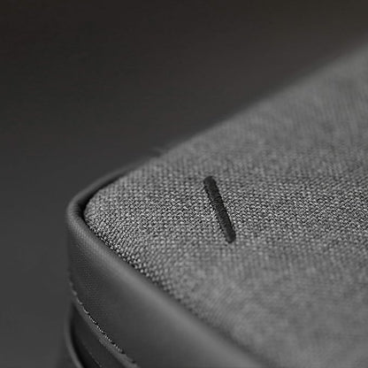 Native Union Stow Organizer – Premium Travel Tech Kit Crafted with Durable Canvas – Keep Essentials Organized with Flexible Storage & Quick-Access Pocket for Cables, Chargers, SIM Cards & More (Slate)