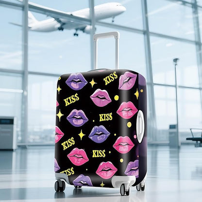 ANNA QUEEN Travel Luggage Cover Suitcase Protector Suitcase Cover Anti-Scratch,Stretchable Bag Cover Washable Durable Polyester
