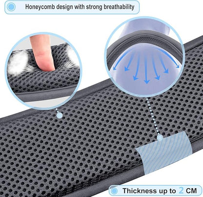 ZINZ 60 Inch Shoulder Strap with Removable Ultra-Thick Pad, Adjustable Buckles Shoulder Crossbody Strap for Luggage Bag