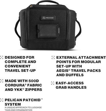 Pelican ModPak AV Pouch - Camera Bag and Lens Case - Double (Black)