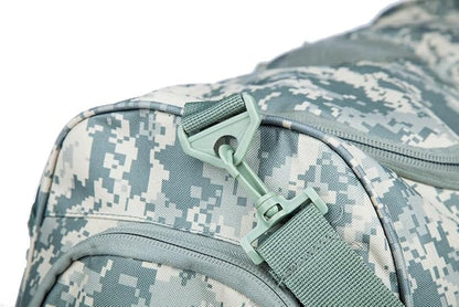 Gym Bag Duffle Bags for Men Women with Shoes Compartment Sport Weekend Travel Overnight Carry On Bag for Tactical Military Travel Work Out Bags (2.0 ACU)