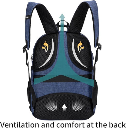 SHRRADOO Anti Theft Laptop Backpack Travel Backpacks with usb Charging Port for Women Men High School College Backpack Computer Bag Fits 17 Inch Laptop,Royal Blue