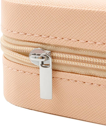 ODB Personalized Portable Mini Travel Jewelry Organizer, Customized Small Travel Jewelry Case With Initials, Gift for Girls, Teen, Woman (Beach Lover)