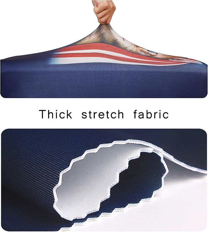 WUJIAONIAO Travel Luggage Cover Baggage Suitcase Cover Protector Skins 18-32 Inch (Cat A, L (for 25-28 inch luggage))