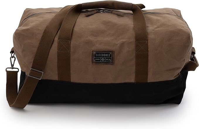 Barebones Neelum Duffel Bag: Rugged Travel Bag for Weekend Adventures, Stylish Weekender Bag and Duffel Bag for Travel, Perfect Overnight Bag for Road Trips and Outdoor Getaways