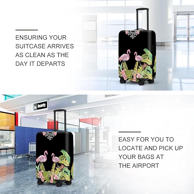 Luggage Cover, Washable Suitcase Cover, Suitcase Protector Anti-scratch Bag cover